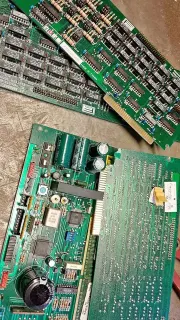 Lot vintage PC ISA expansion cards - collector's item