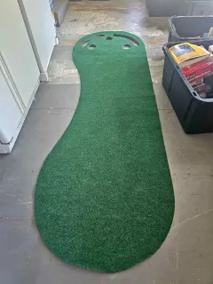 Tapis putting green golf maison