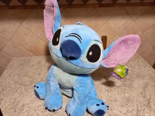 Large Disney Stitch plush - light blue