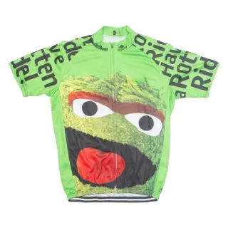 Cycling jersey Oscar the Grouch Sesame Street