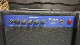 Storm AK20BA black and blue bass amp