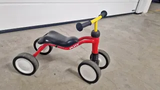 Quad/porteur Puky Wutsch rouge - enfants 1-3 ans