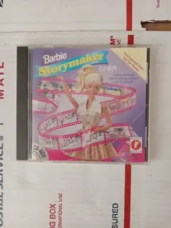 CD-ROM Barbie Storymaker per PC anni 90 vintage