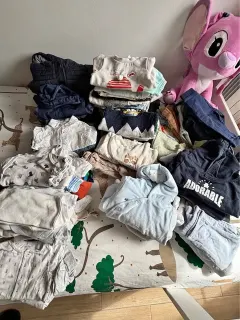 Lot of newborn bodysuits and onesies 0-6 months