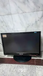 Ecran Samsung noir brillant avec socle