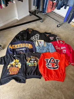 Lot vêtements vintage américain