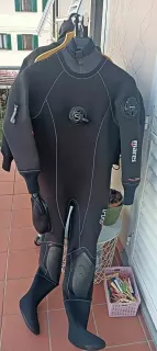 Combinaison étanche Mares plongée - entière noire