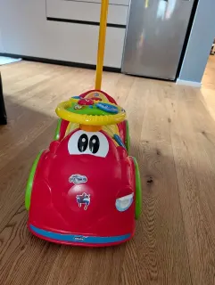 Voiture porteur Chicco rouge - avec poignée