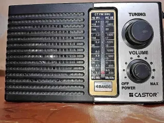 Radio portátil Castor CT FM100U
