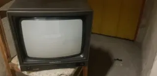 Vintage Grundig CRT television