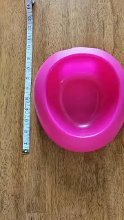 Ciotola plastica fucsia