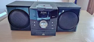 Sharp XL-3100 black Micro HiFi - CD and cassette