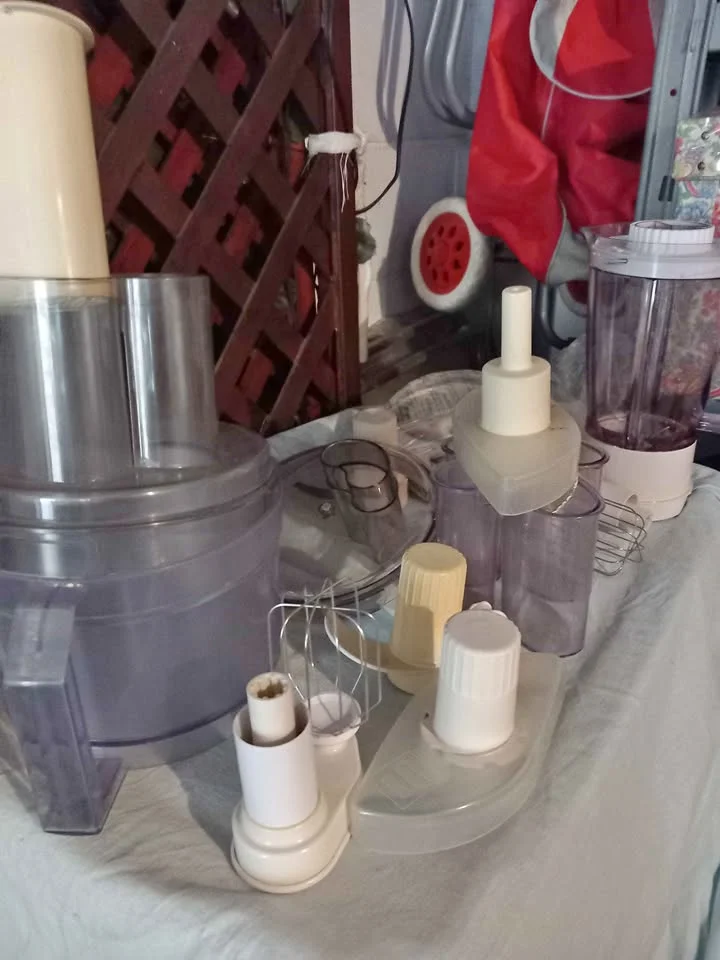 Food processor with accessories - complete