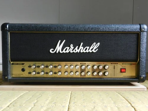 Marshall JCM2000 black and gold amp head