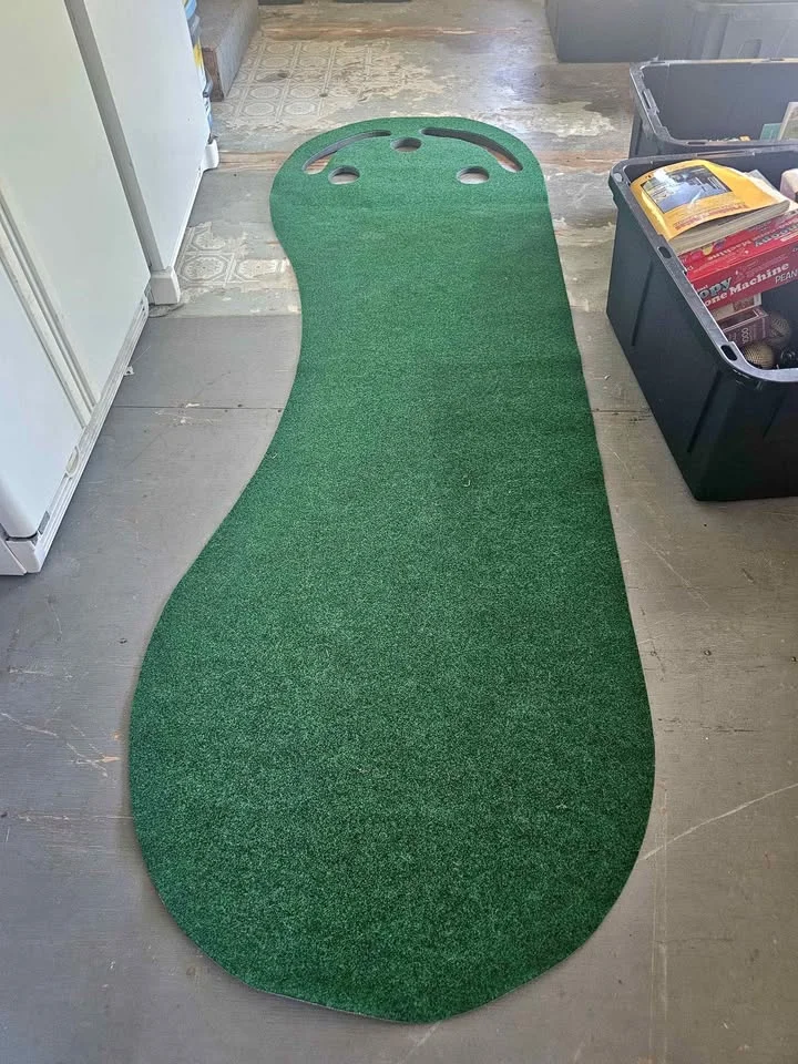 Tapis putting green golf maison