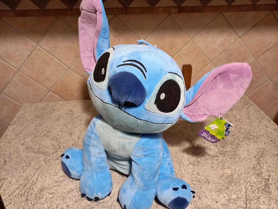 Large Disney Stitch plush - light blue