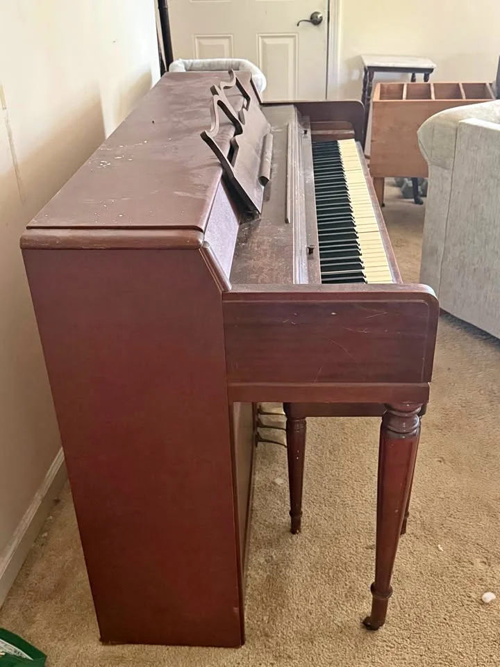 Pianoforte verticale vintage