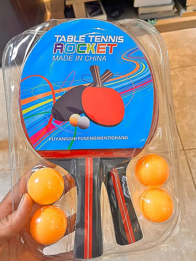 Set de tennis de table sous blister