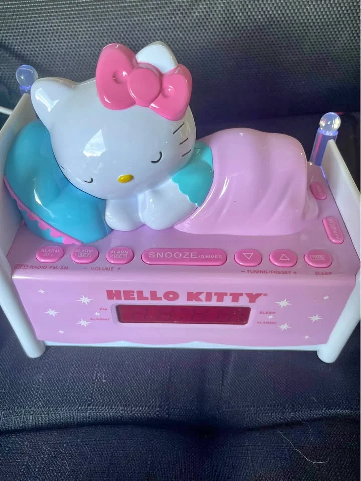 Radiosveglia Hello Kitty rosa