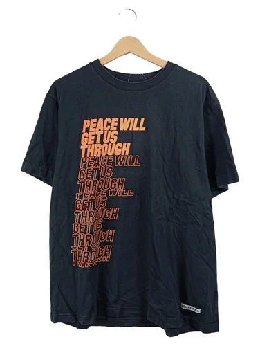 Black T-shirt Peace Will Get Us Through