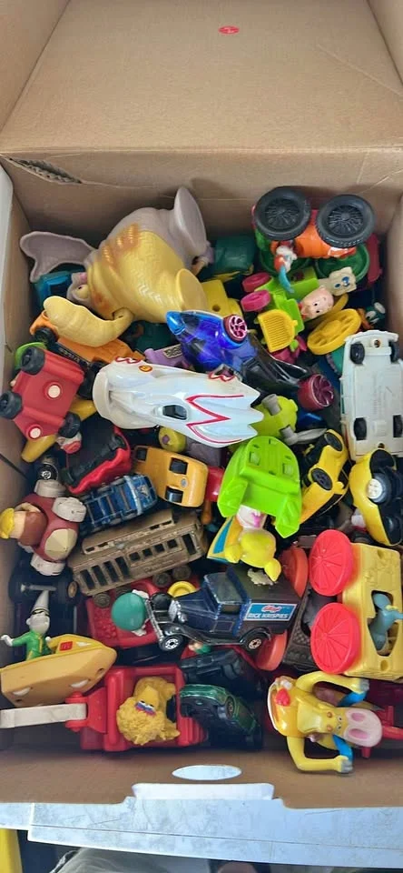 Box giochi McDonald e mini-veicoli