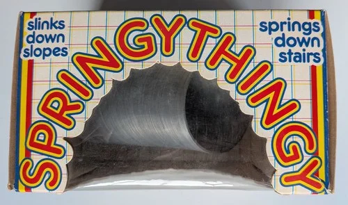 Springy Thingy original slinky in vintage box