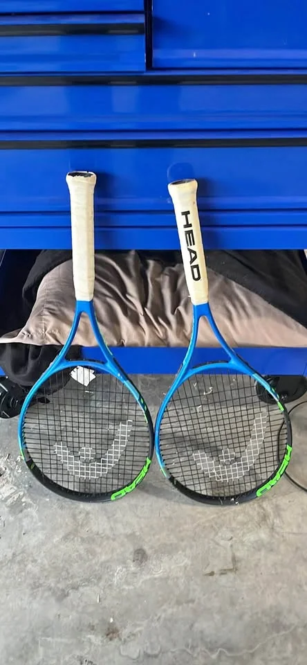 Coppia racchette tennis Head blu
