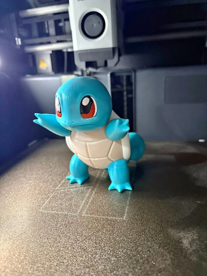 Squirtle Pokémon figurine - 3D printed