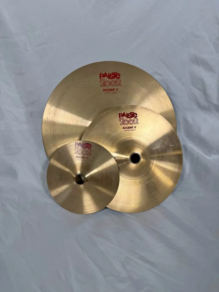 Set 3 piatti splash Paiste 2002
