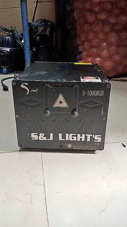 Laserprojektor S&J Lights S-1000RGB