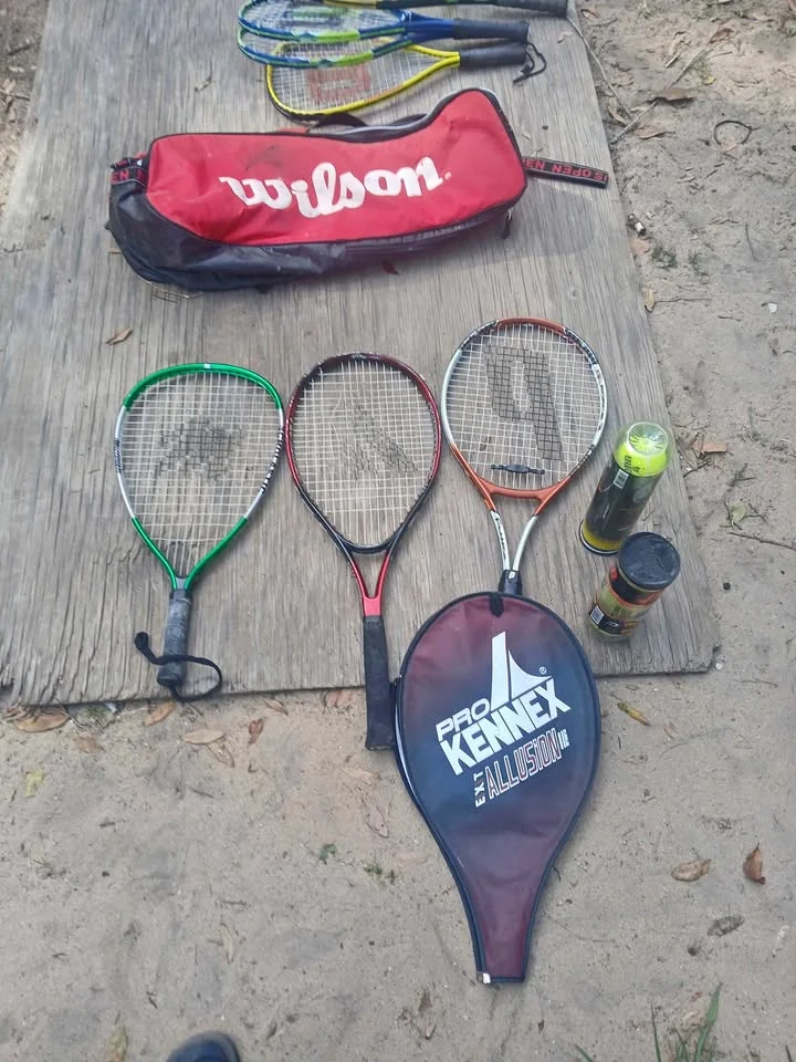 Lotto racchette tennis + borsa Wilson
