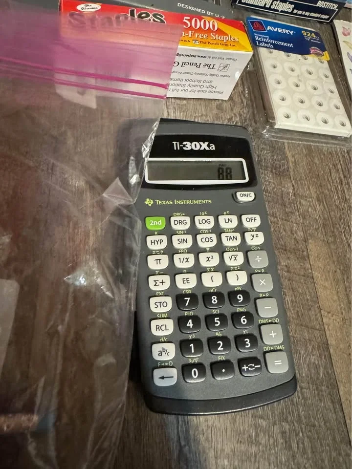 Calcolatrice Texas Instruments TI-30Xa