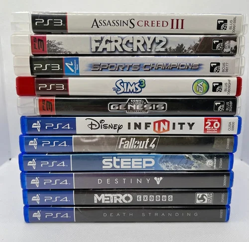 Lot 10 PS3 and PS4 games Fallout Assassins Creed