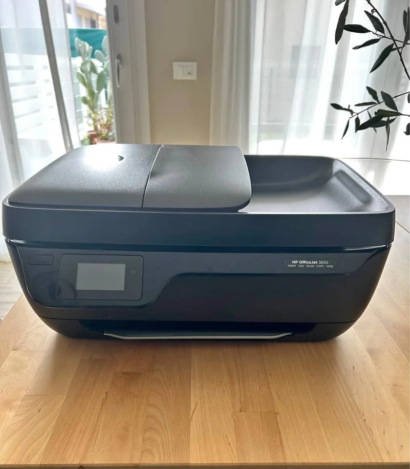 HP OfficeJet 3835 printer - black/grey